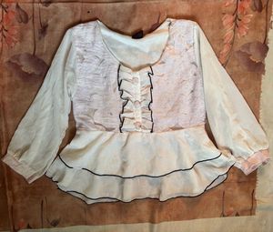 Ruffle Detail Top