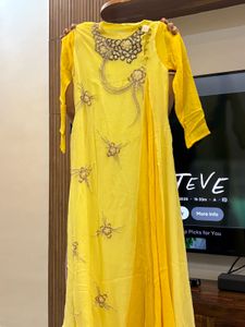 Yellow Dress Material