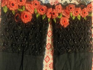 Beautiful Net Work Beaded Embroidered Pant