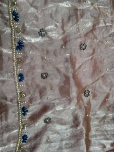 organza kurti brown 🤎 colour