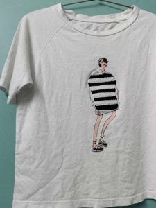 White 🤍  Crop Top For Girls