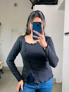Black Detailing Top
