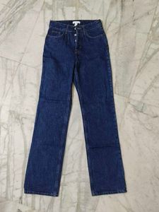 H&M High Waisted Button Up Jeans