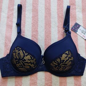 Susie Ocean Blue Lace Top