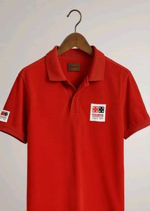 Classic Red Polo T-Shirt – Timeless Style