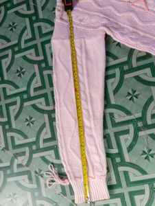 SALE❗ Pink Coquette Cable- Knit Sweater /Pullove