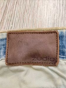 Sc5052 Zudio Distressed Jeans Size 30