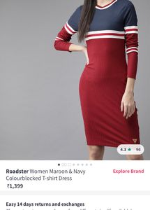 Roadster Bodycon Dress