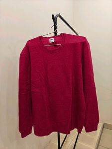 Burgundy Sweater Cashemere Fabric