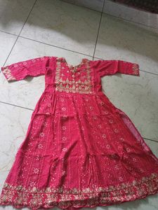 heavy reyon Alia cut kurti