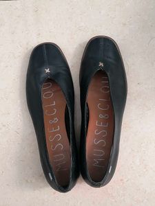 Musse & Cloud Black Ballerinas