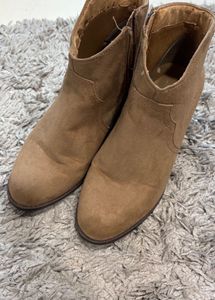Tan Suede Boots