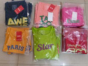 Hosiery Girls T Shirt, Size  All 11-12 Yrs