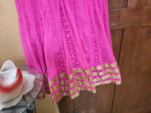Ethnic Gown For Kids Girls With Heavy Embroidery