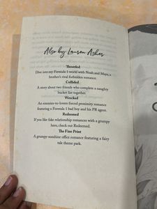 TERMS AND CONDITIONS NOVEL