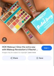 Makeup Revolution × Rachel Leary Palette