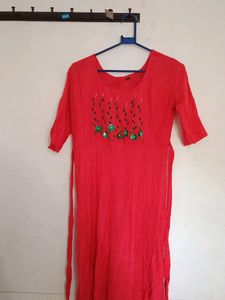 Orange Color New Top