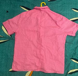 Over Sized Pink Shirt