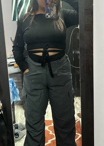 Zara Parachute Pants For Women