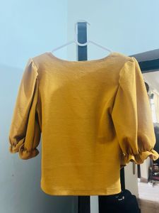 Mustard Classic Top