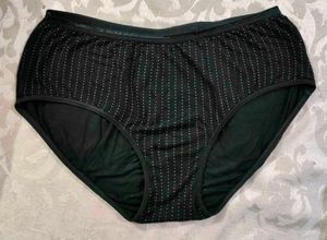Black Polka Dot Panties