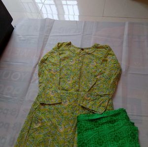 Kurti Pant Set  ( 4 Inch Margin )