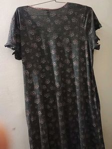 Floral Print Maxi Dress