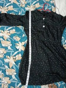 One Piece Printed Dress For Girls