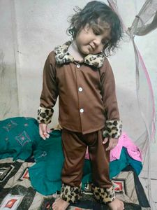 Adorable Leopard Print Baby Outfit