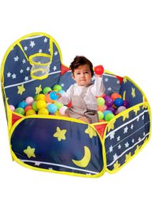 New Kids Ball Pit with Basketball Hoop indoor game