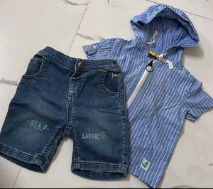 Combo Of 13 Kids Branded Closths (Slightly Used)