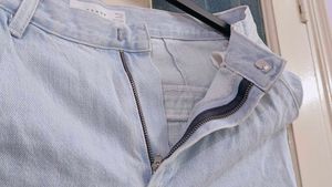 Blue Baggy Denim Jeans