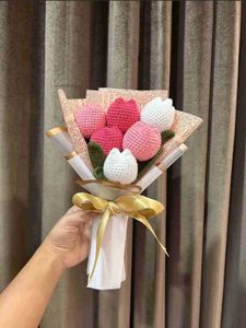 Crochet Tulips Bouquet