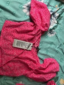 Hot Pink Print Two-Piece Set