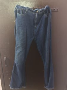 Flared Denim Jeans