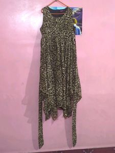 ( Worn Once) Animal Print Dress