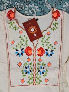 Khadi Cotton Kurta And Pant Set