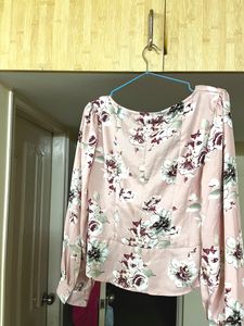 Floral Long Sleeve Blouse