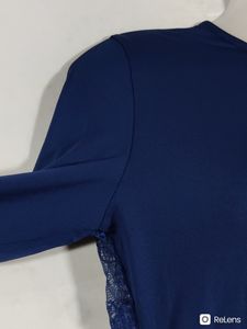 Shein Backless With Full Sleeves Bodysuit Top