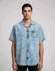 Stylish MUFTI Floral Print Shirt