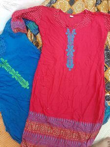 2 Same Kurti On Sale