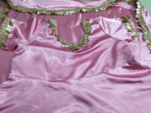 Baby Pink Satin Gown