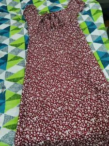 Floral Print Midi Dress