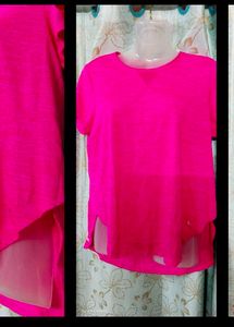 Pink Casual Top