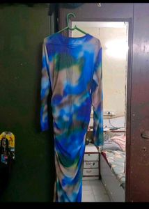 Zudio Mesh Bodycon Dress