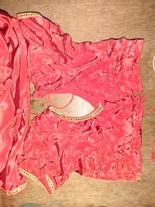 Crepe saree new condition