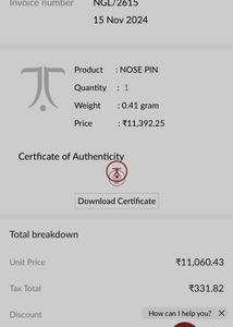 Mia By Tanishq 14 Kt Diamond Nose Pin