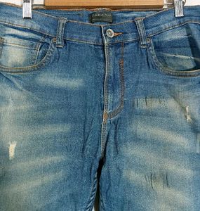 Authentic ZARA MAN Vintage Light Blue Jeans