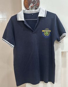 Navy Polo Shirt - HCC/Haryana Logo