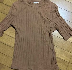 Ribbed Mock Neck Top